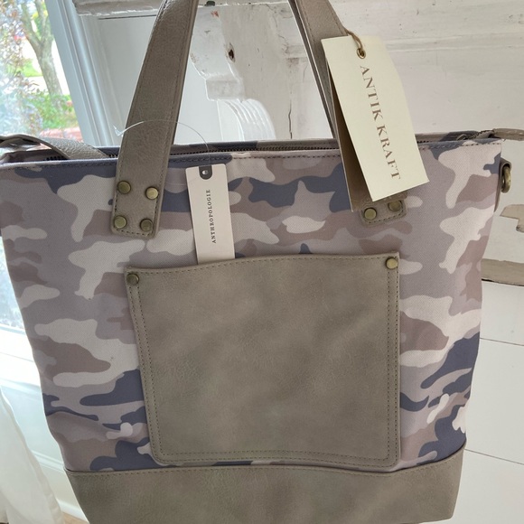 Brand new camo Anthropologie tote! - Picture 10 of 16